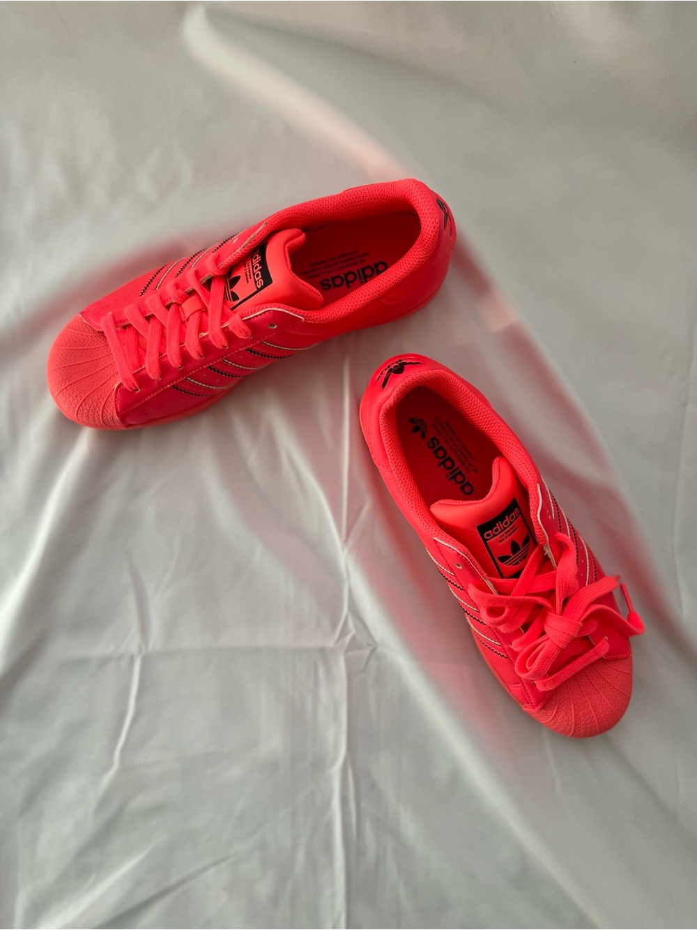 adidas Neon Classic Shell-Toe Sneakers - Picture 2 of 16